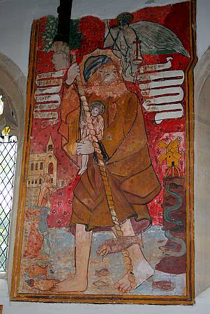 Ditcheat - Wall Painting